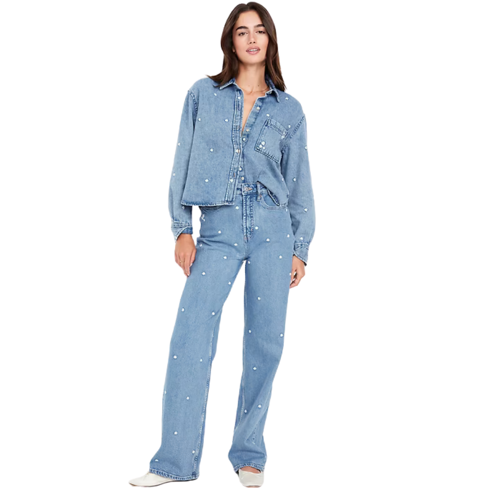 Extra High Rise Wide Leg Jeans-My Comfy PantExtra High Rise Wide Leg Jeans - Image 4