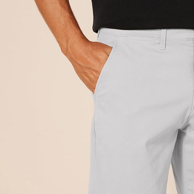 Men's Athletic-Fit Chino PantsAthletic Fit Chino Twill Pants For Men - Image 5