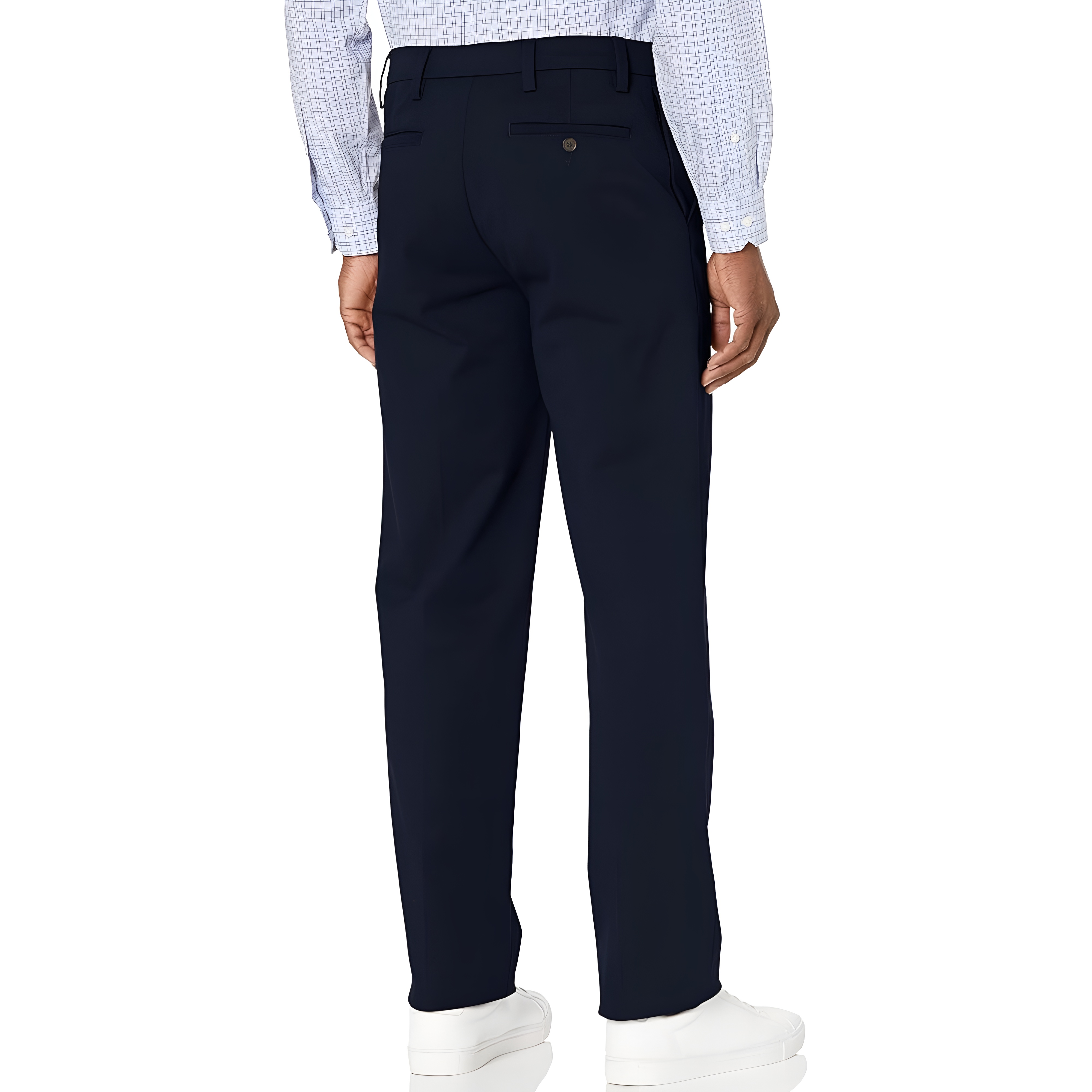 Classic Fit Casual Flex Pants For Men