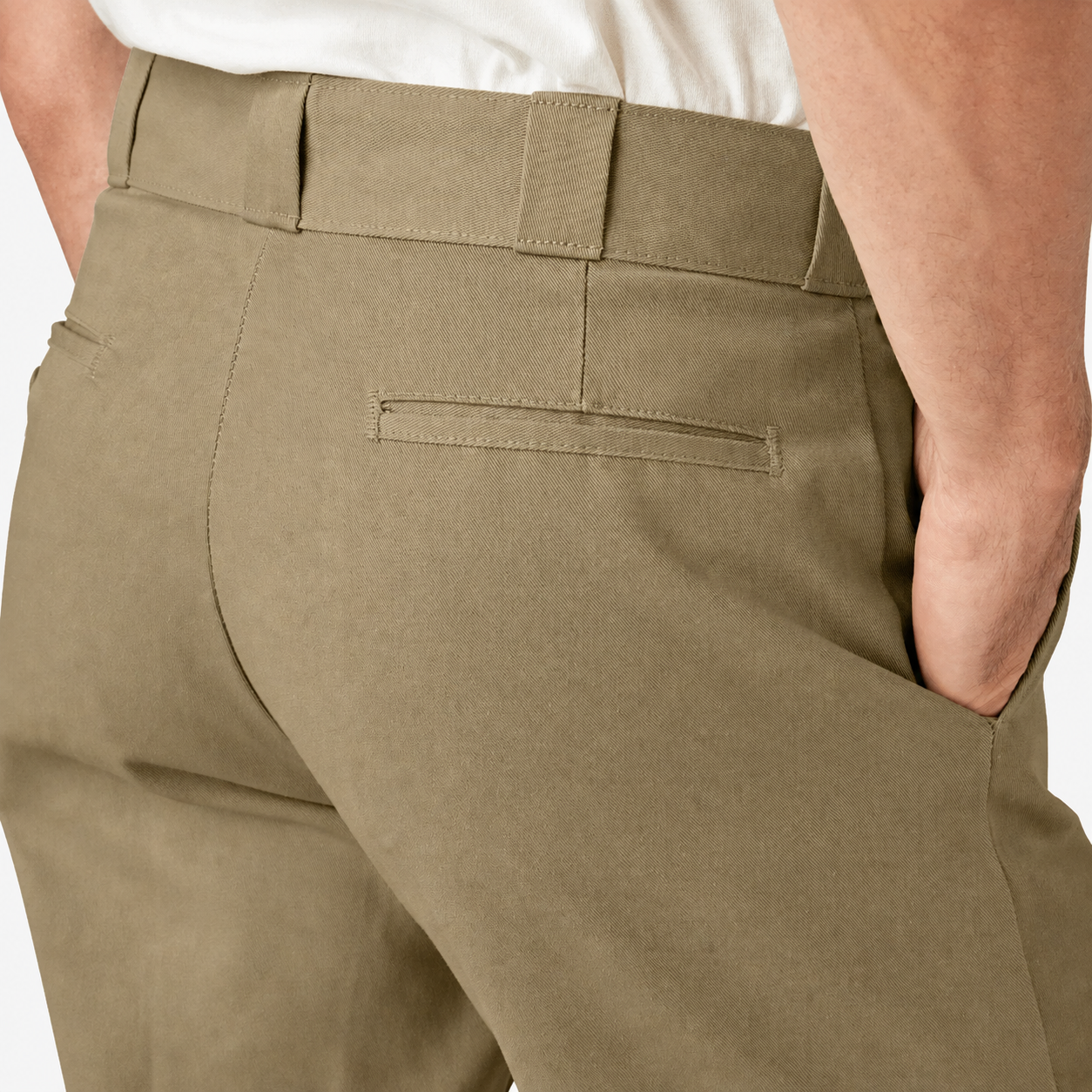 Classic Regular Fit Casual Work Pants For Men