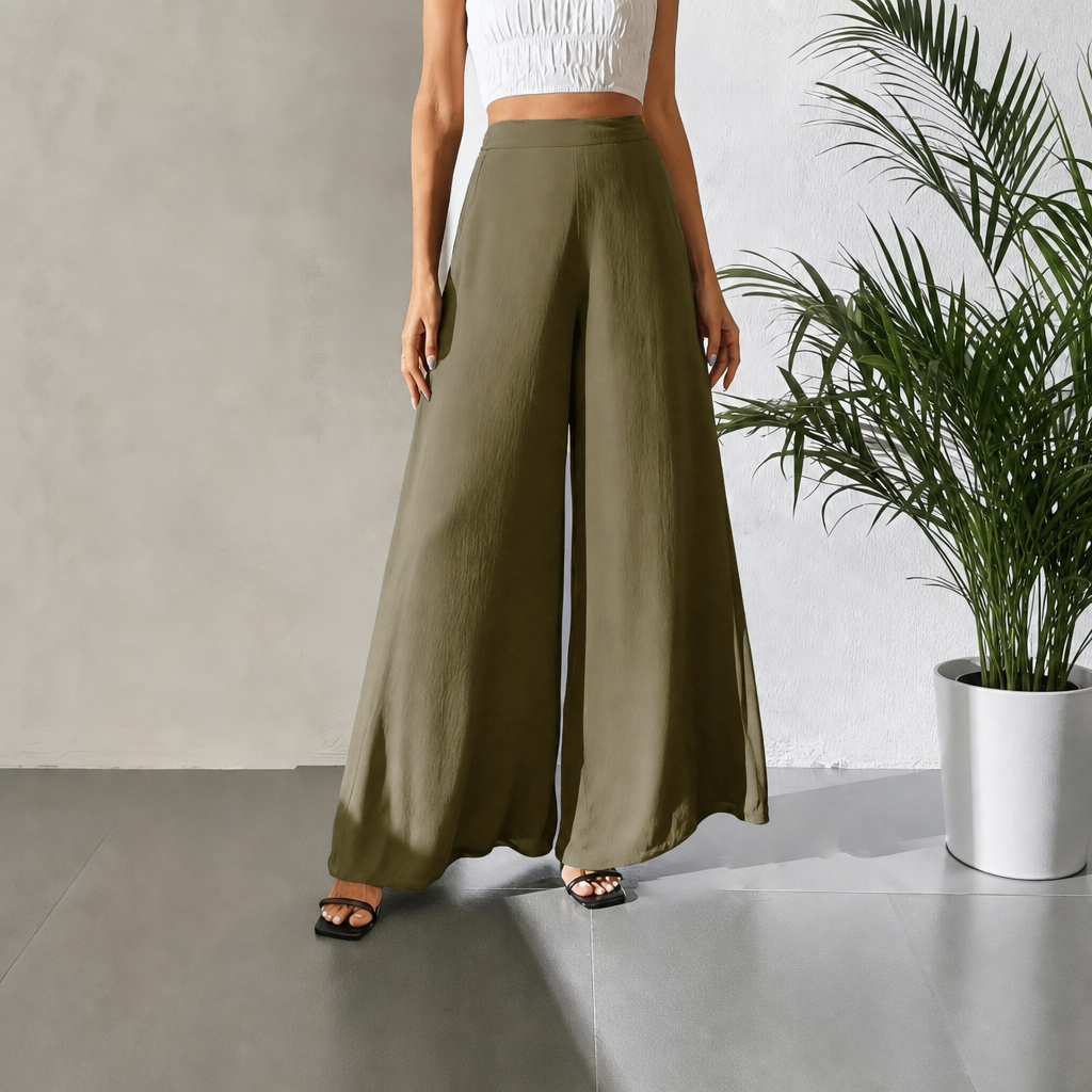 Casual Wide Loose Lightweight Pants For Women
