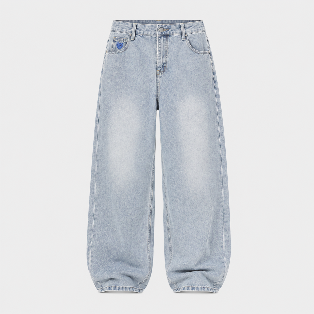 Casual Baggy Daily Wear Straight Jeans For Men