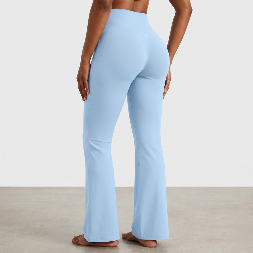 Structured Athletic Wide Sweep Yoga Pants