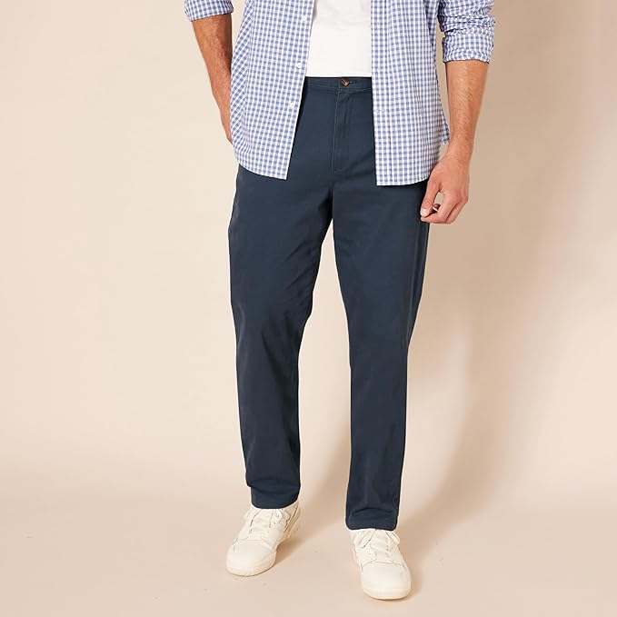 Men's Athletic-Fit Chino PantsAthletic Fit Chino Twill Pants For Men - Image 20