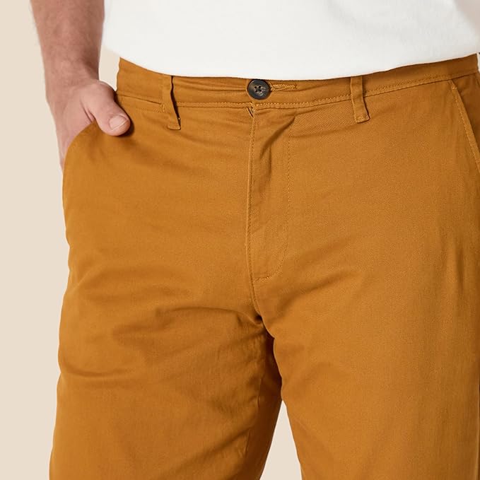 Men's Athletic-Fit Chino PantsAthletic Fit Chino Twill Pants For Men - Image 46