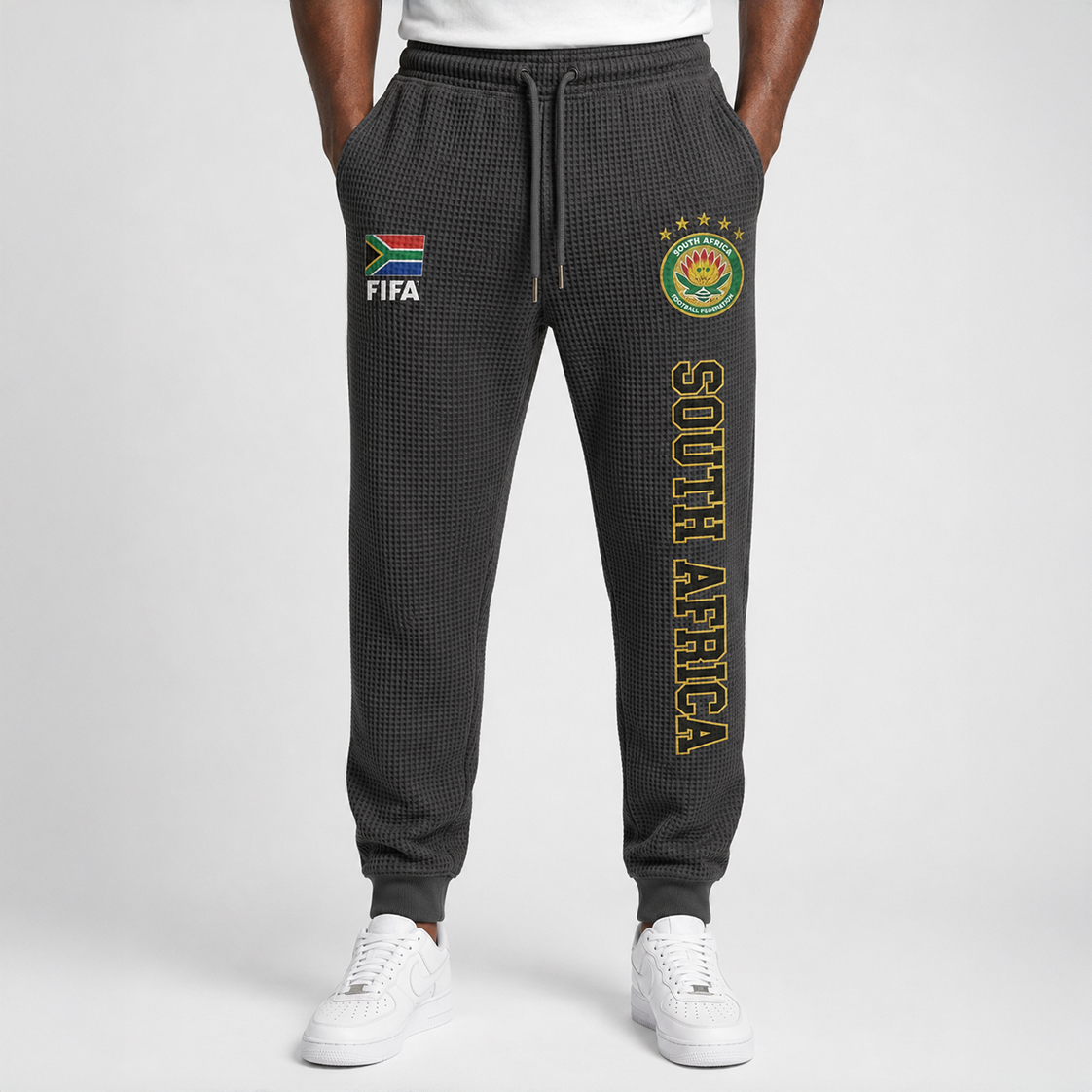 FIFA 2026 South Africa Printed Waffle Football Fan Pants