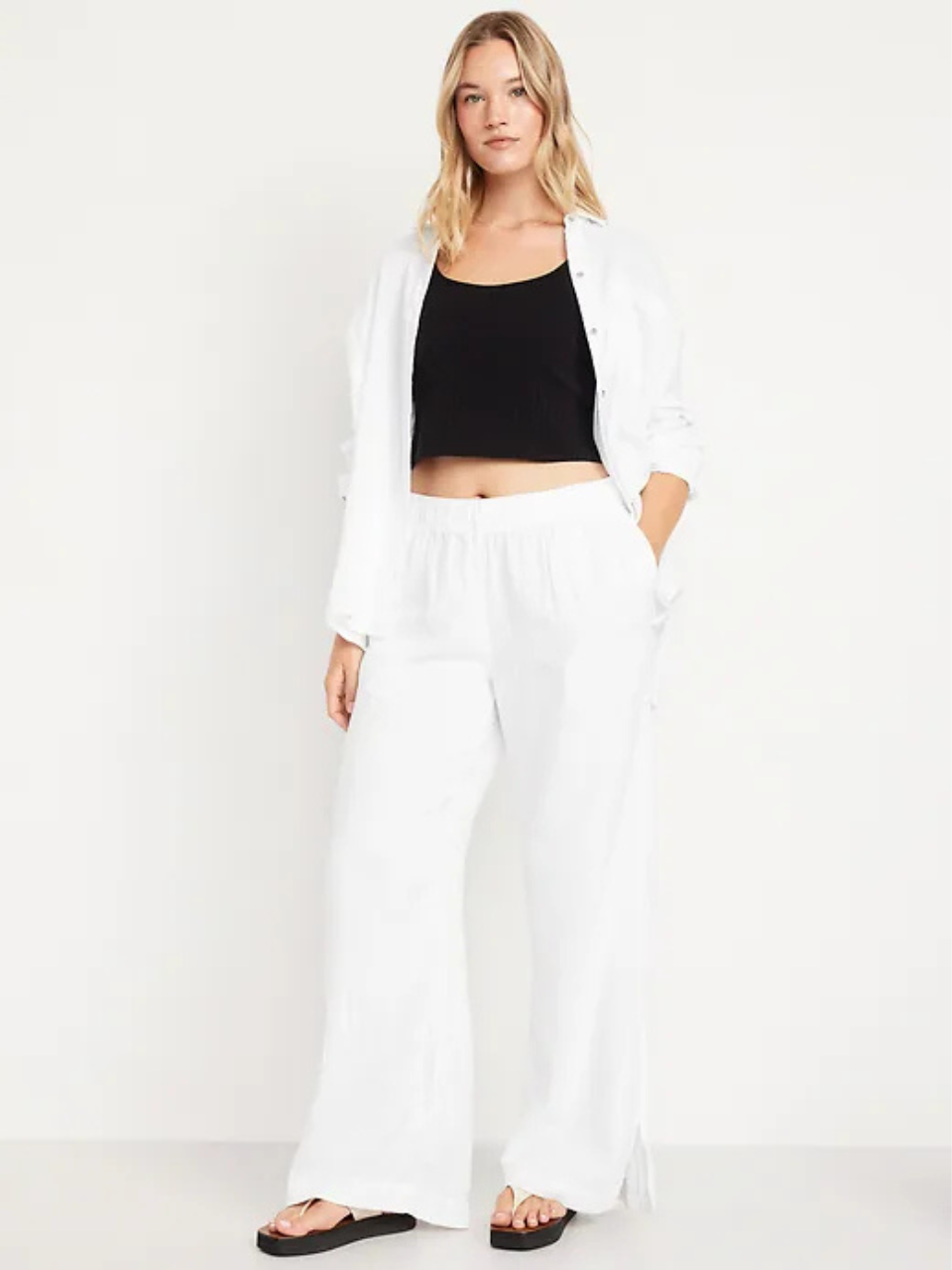 Casual Wide Length Pants For Summer-My Comfy PantCasual Wide Length Pants For Summer - Image 3