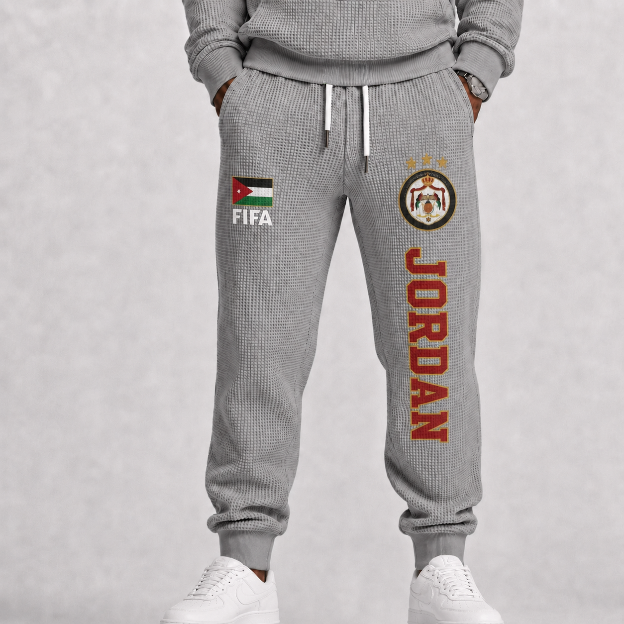 FIFA 2026 Jordan Printed Waffle Football Fan Pants