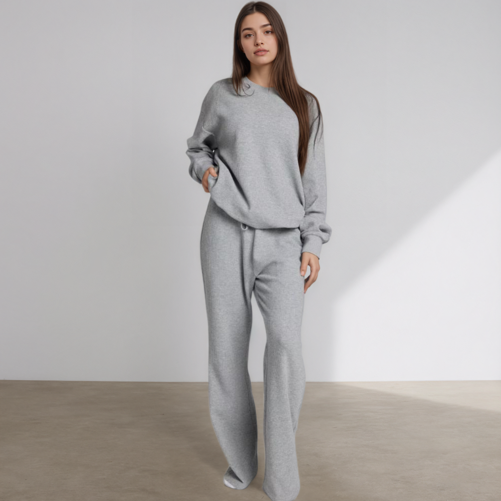 Waffle Knit Lounge Sweatpants