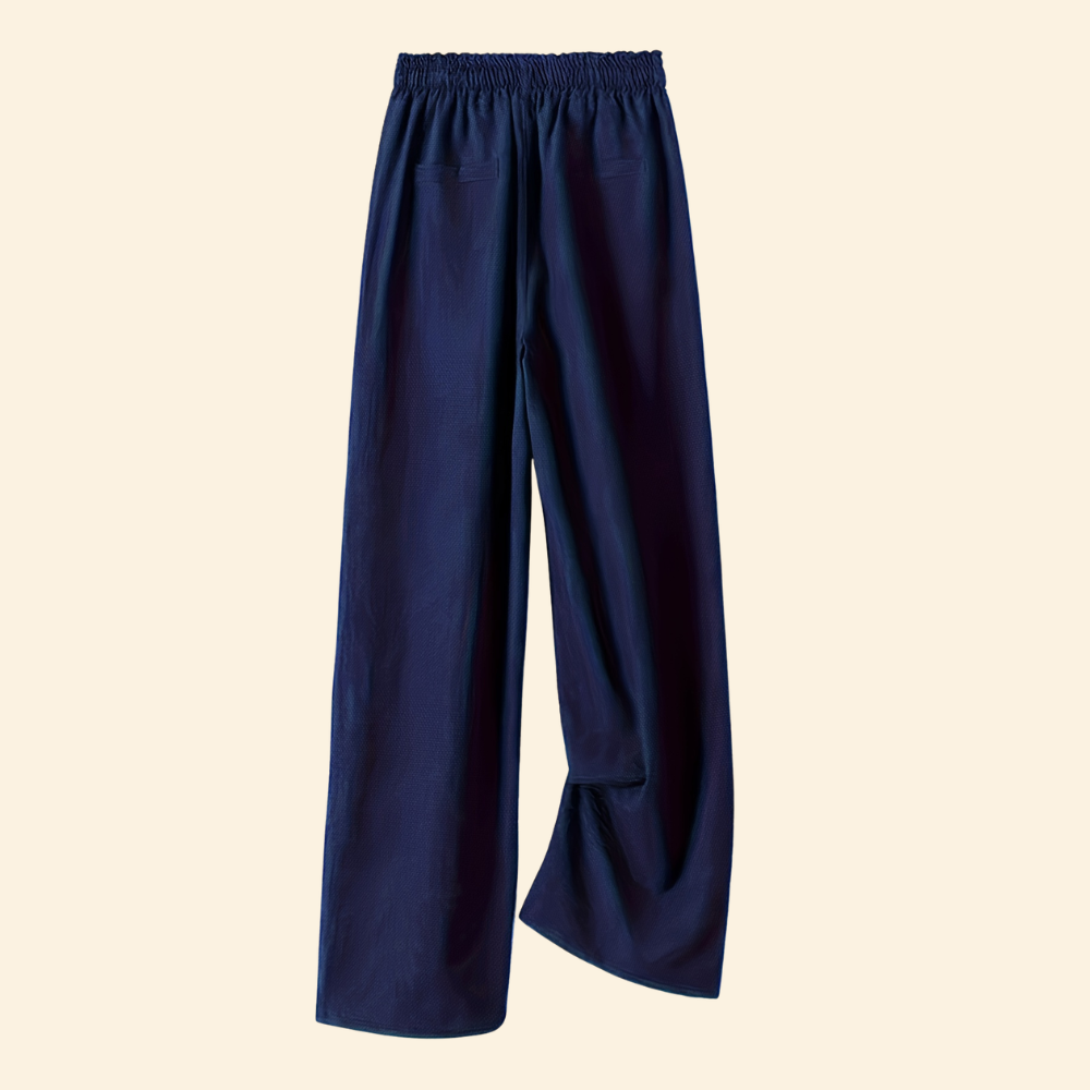 High Rise Wide Loose Drawstring Pants For Women