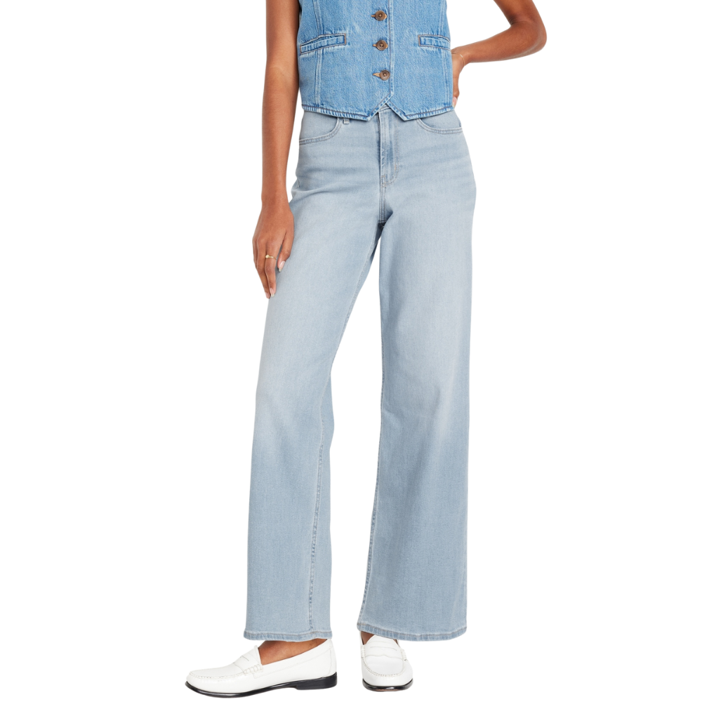 High Waisted Wow Wide Leg Jeans-My Comfy Pant