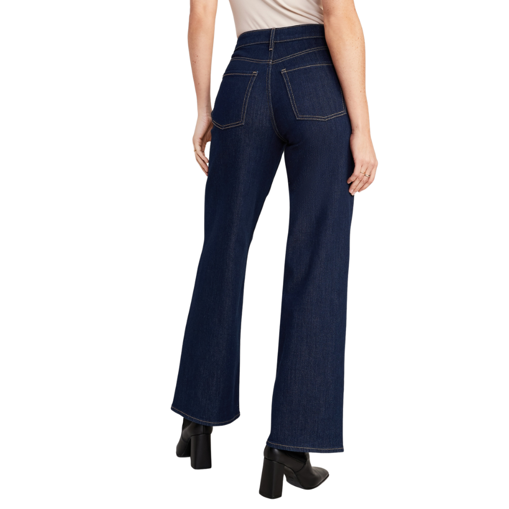 High Rise Wide Jeans-My Comfy PantHigh Rise Wide Jeans - Image 5