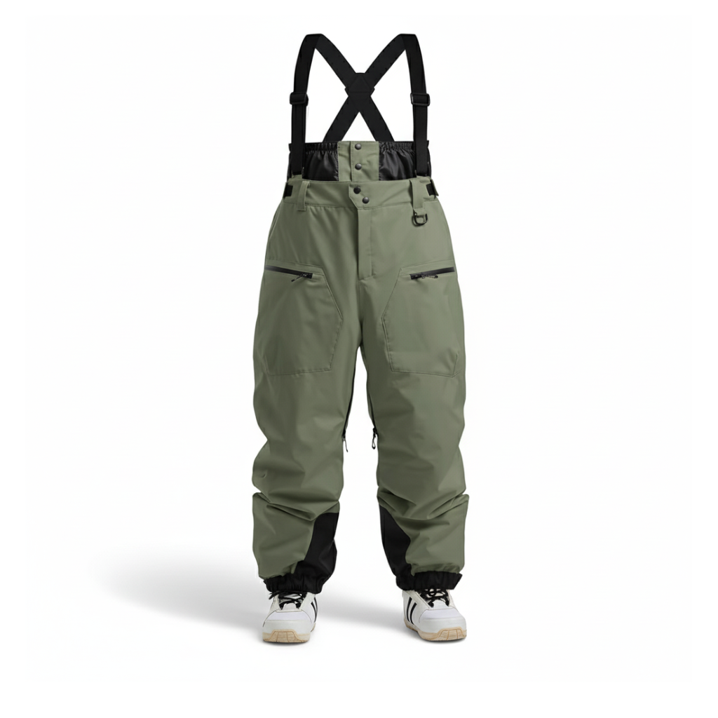 Men Women Baggy Ski Snowboard Insulated Waterproof And Windproof Warm Winter Pants