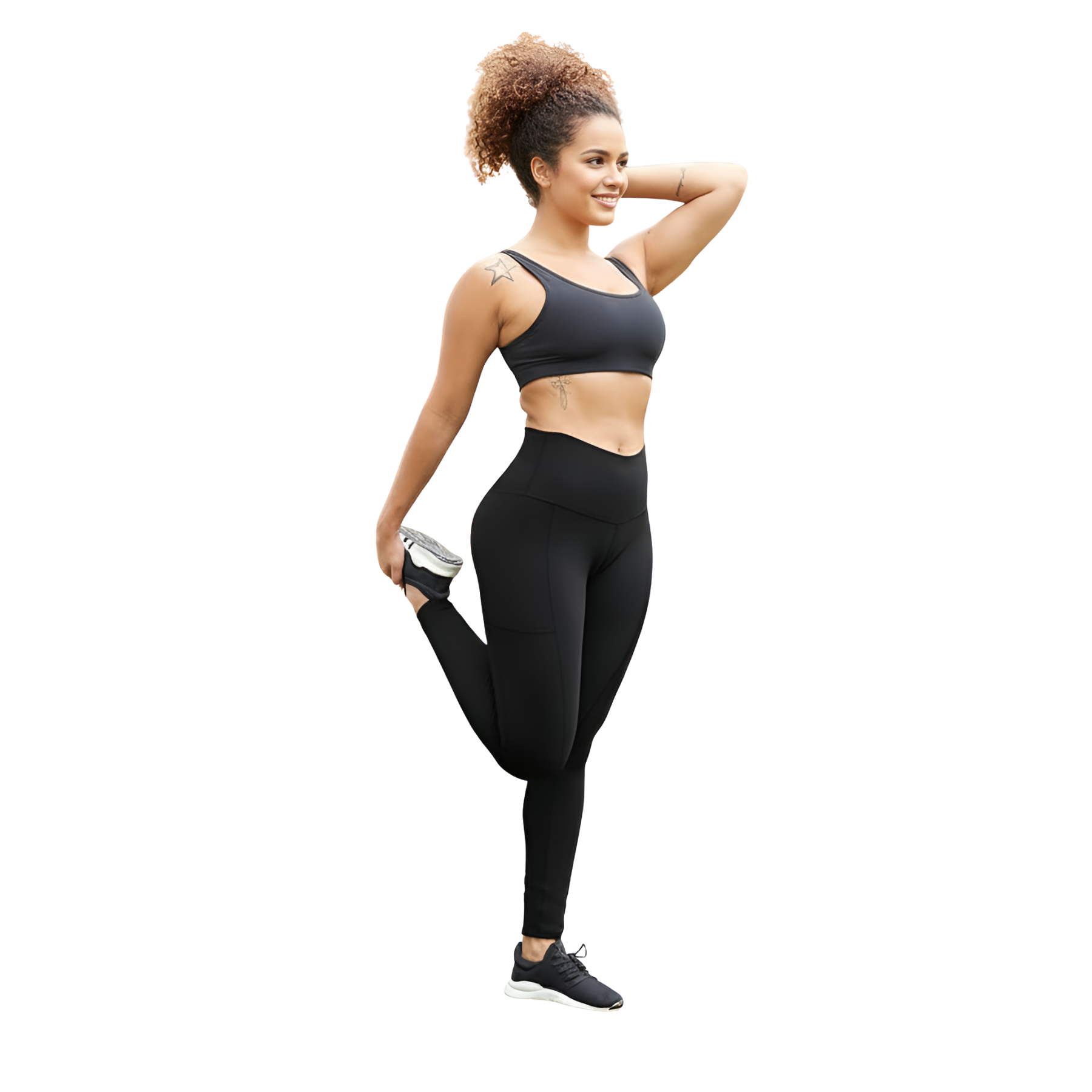 Stretchy Workout Leggings For Women With Pockets