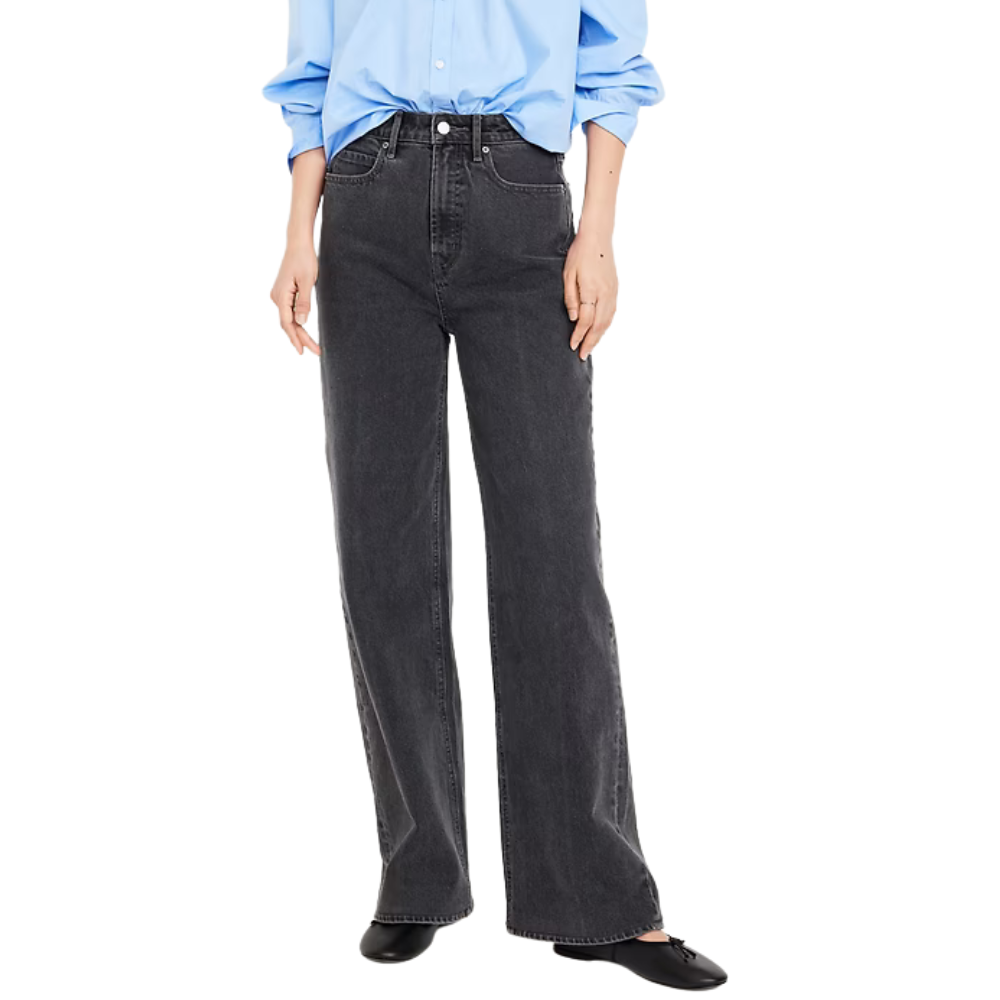 Extra High Rise Wide Leg Jeans-My Comfy PantExtra High Rise Wide Leg Jeans - Image 5