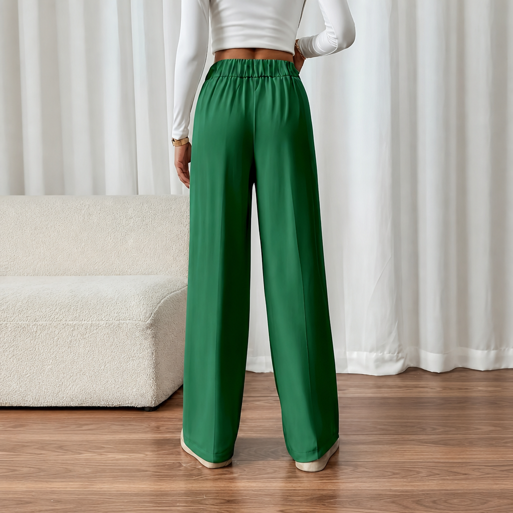 Casual Straight Length Pants For Everyday Wear For Women
