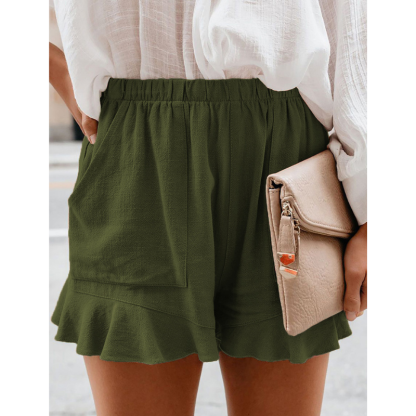 High Waist Pleated Loose Straight Pants-My Comfy Pant