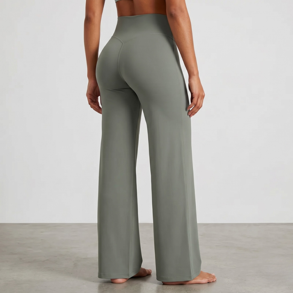 Structured Athletic Wide Sweep Yoga Pants