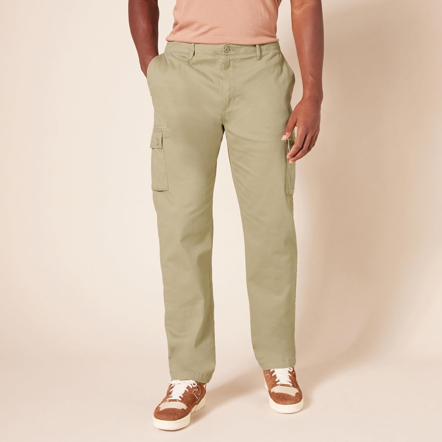 Straight Fit Stretch Cargo Pants for MenStraight Fit Stretch Cargo Pants for Men - Image 19