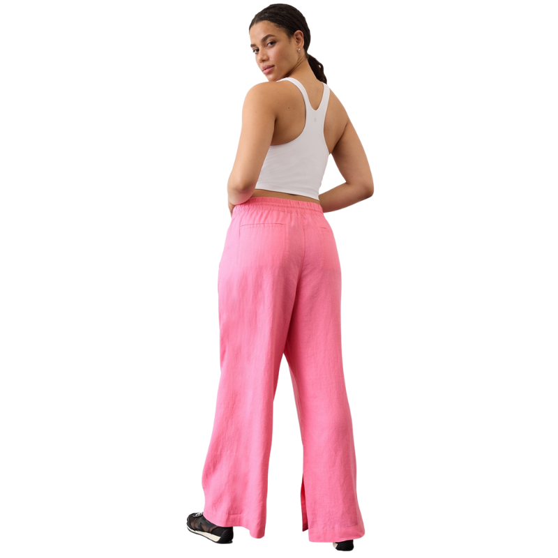 Retreat Linen High Rise Wide Leg Pant-My Comfy Pant