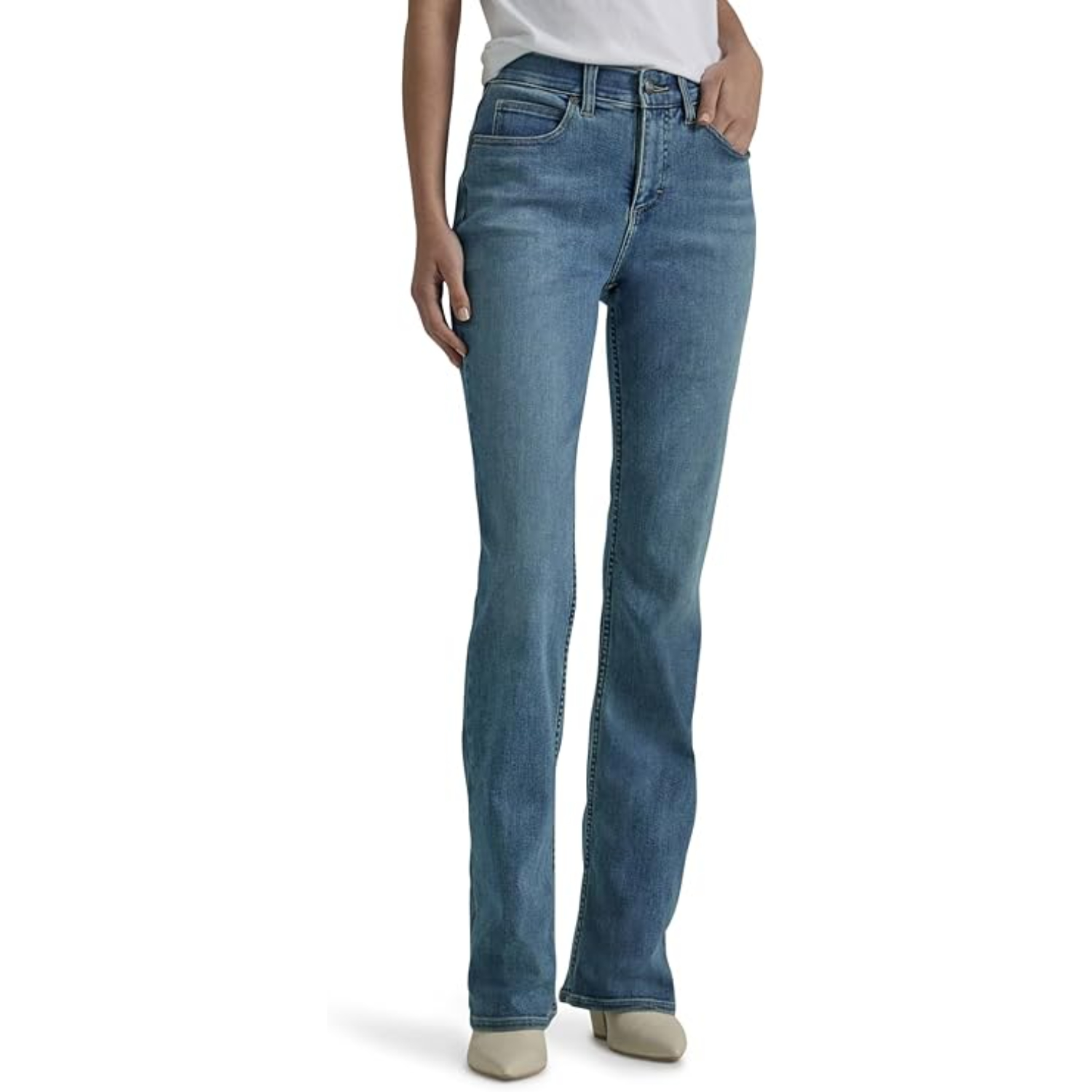 Women Comfort Flex Bootcut JeansWomen Comfort Flex Bootcut Jeans - Image 9