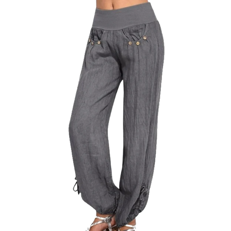 High Waist Comfy Drawstring Pants-My Comfy PantHigh Waist Comfy Drawstring Pants - Image 5