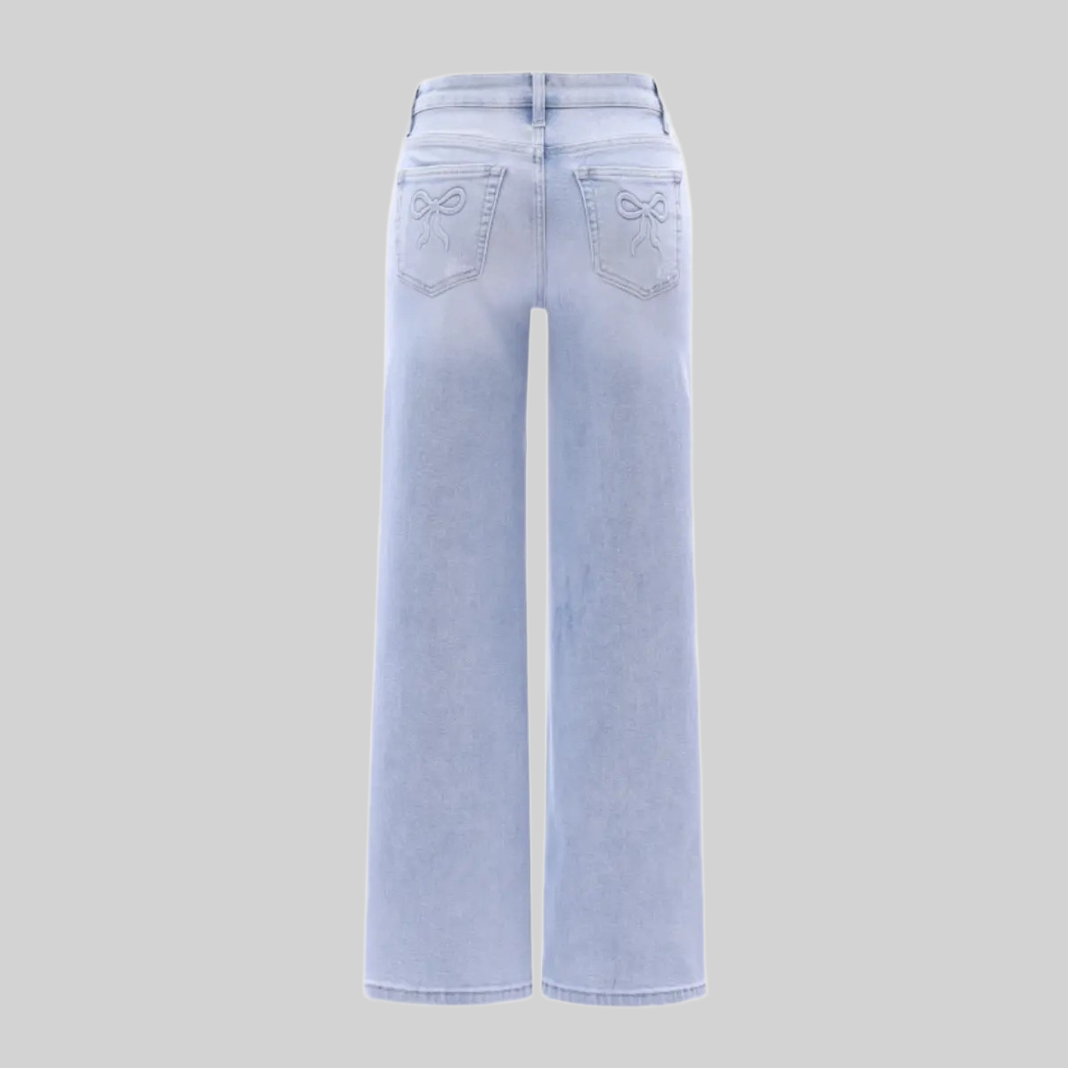 Stretchy Wide Fit Baggy Comfortable Jeans For Women