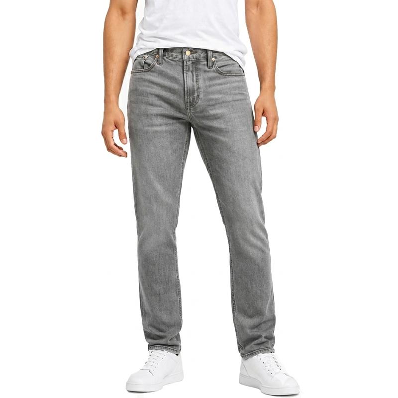 Straight Stretch Slim Classic Jeans For Men