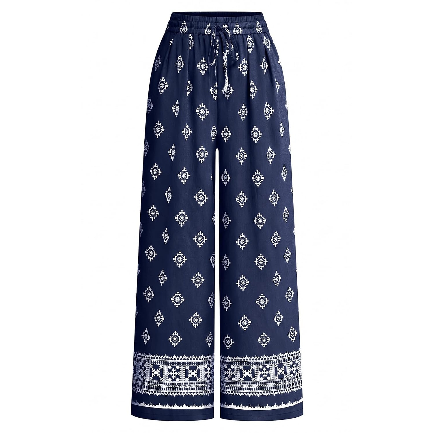 Casual Lounge Wide Loose Palazzo Fit Pants For Women
