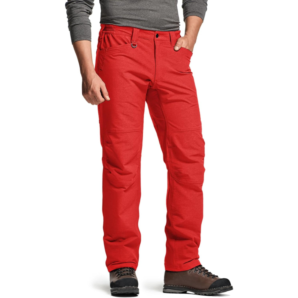 Fleece Lined Softshell Hiking Pants For MensFleece Lined Softshell Hiking Pants For Men - Image 19