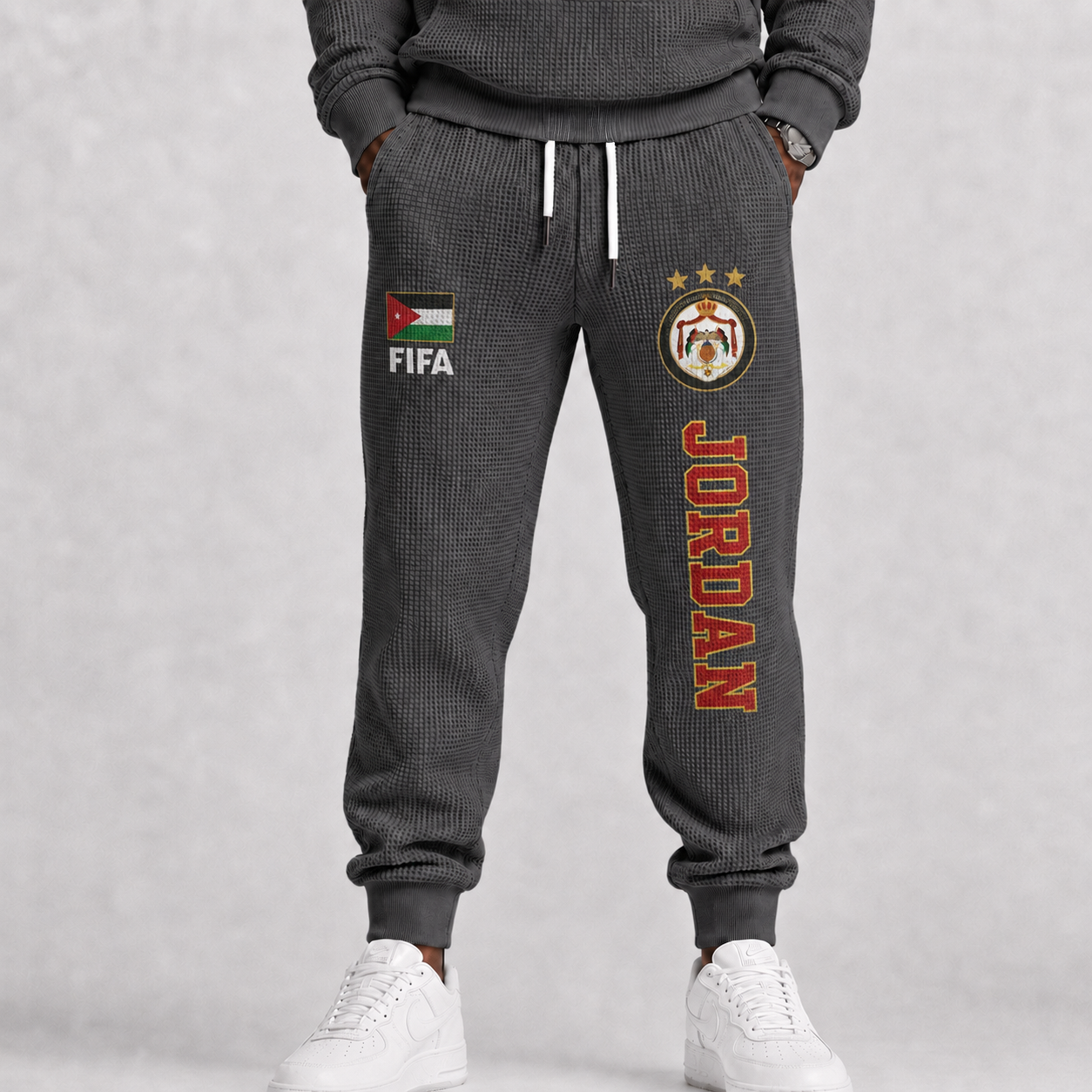 FIFA 2026 Jordan Printed Waffle Football Fan Pants