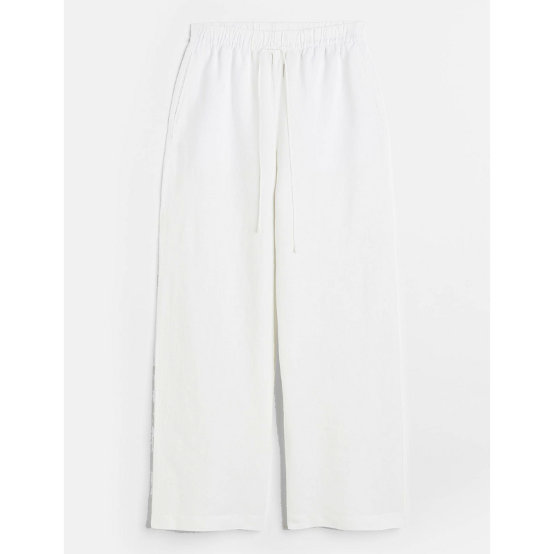 Versatile Drawstring Wide Trousers-My Comfy Pant