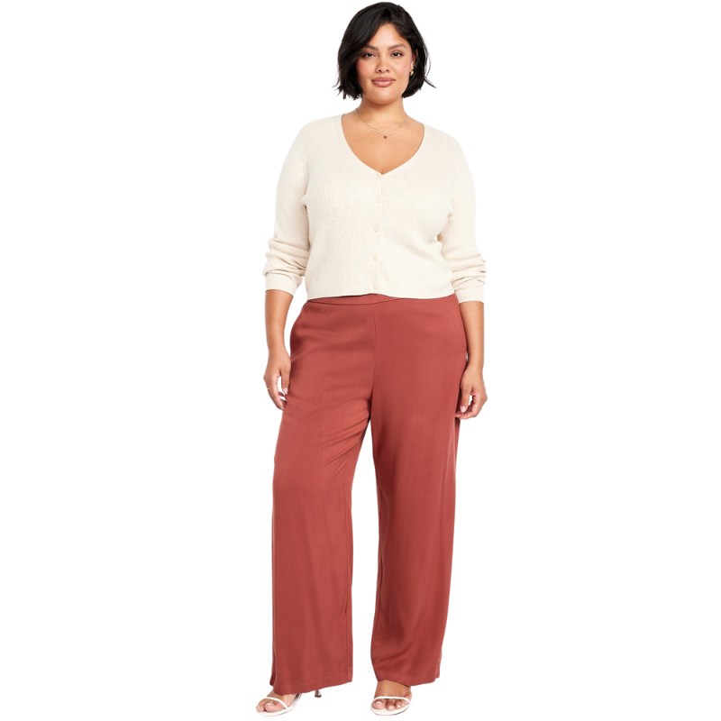 High Rise Playa Wide Leg Pants-My Comfy Pant