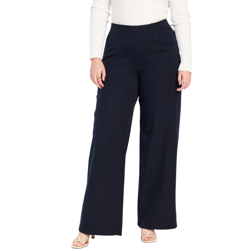 High Waisted Pull On Pixie Super Wide Leg Pants-My Comfy Pant