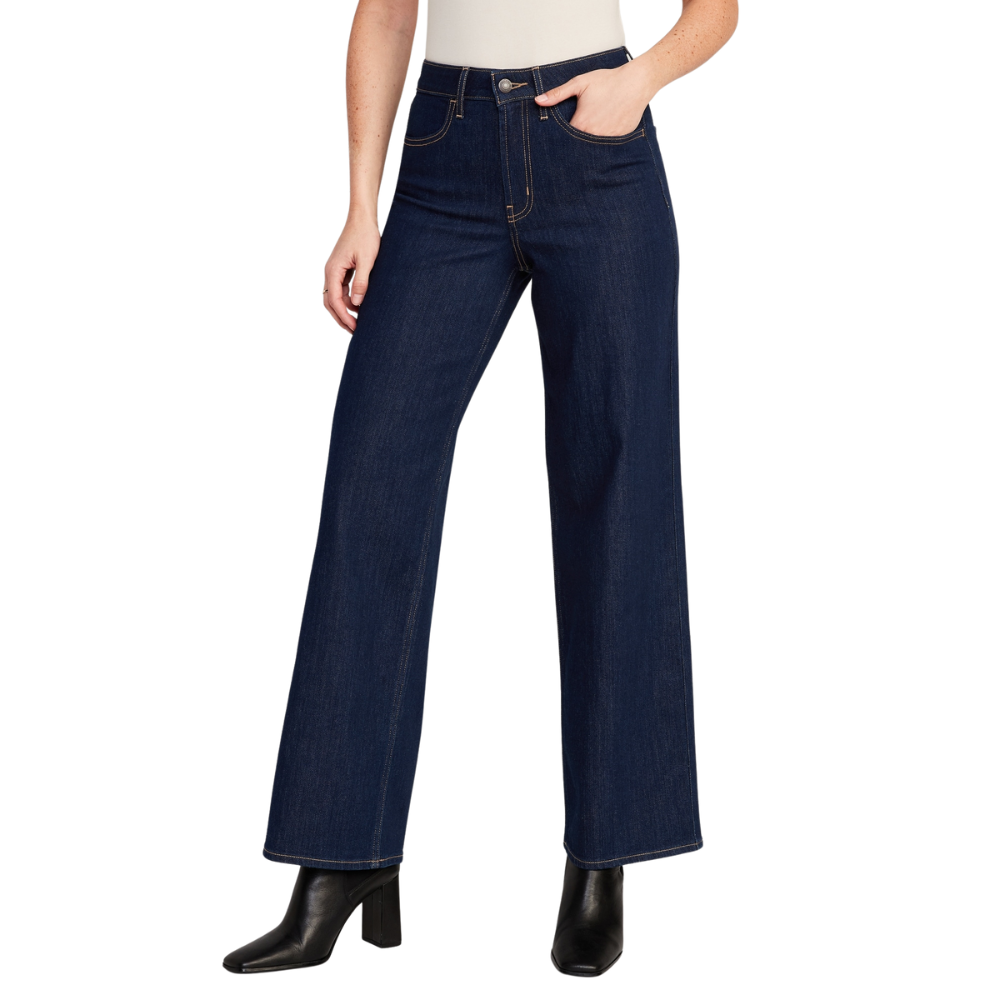 High Rise Wide Jeans-My Comfy PantHigh Rise Wide Jeans - Image 6
