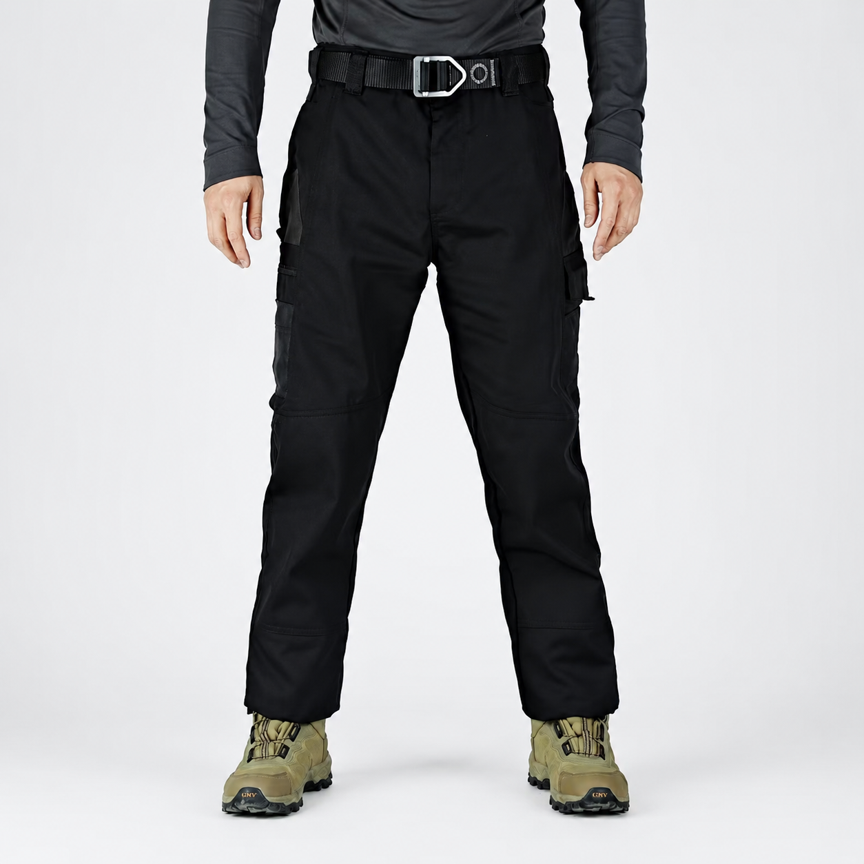 Solid Hiking Outdoor Work Tactical Seasonal Pants For Men