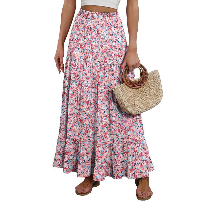 Casual Maxi Skirt For Summer Outfits For Women