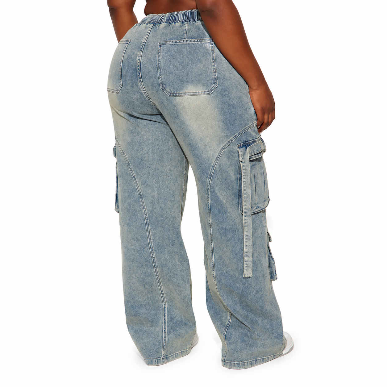 Vintage Baggy Cargo Jeans For Women