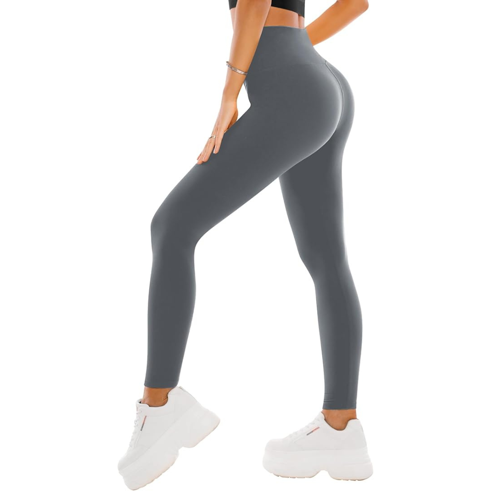 Full Length Yoga Pants With Crossover For Stretch And Comfort-My Comfy Pant