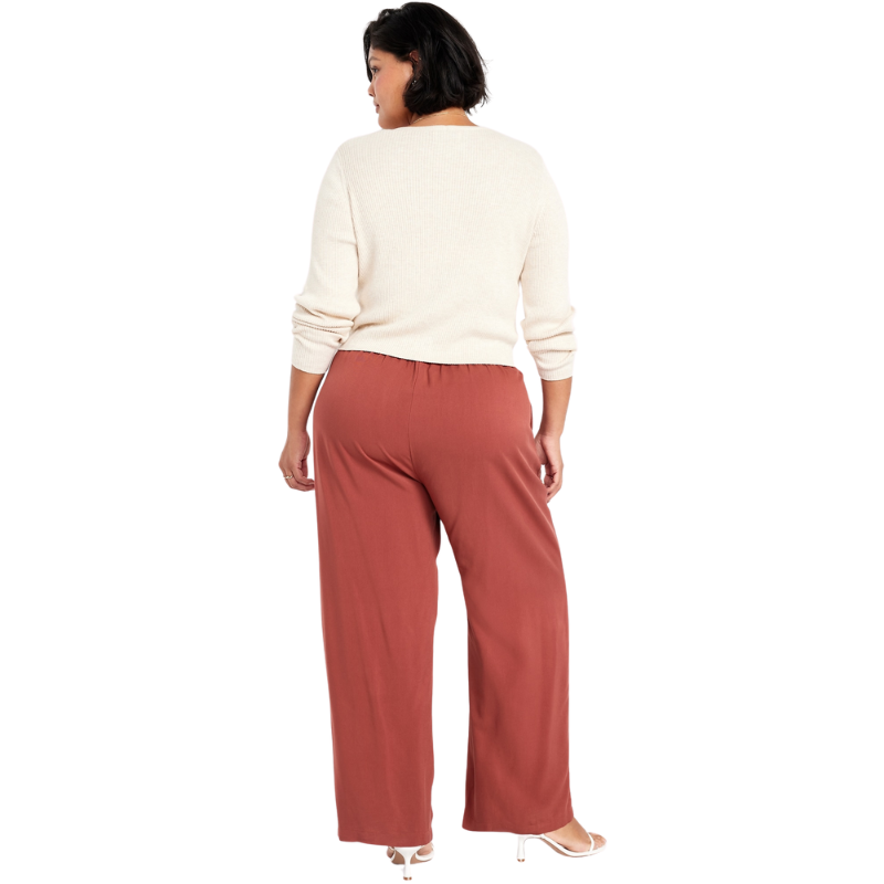 High Rise Playa Wide Leg Pants-My Comfy Pant