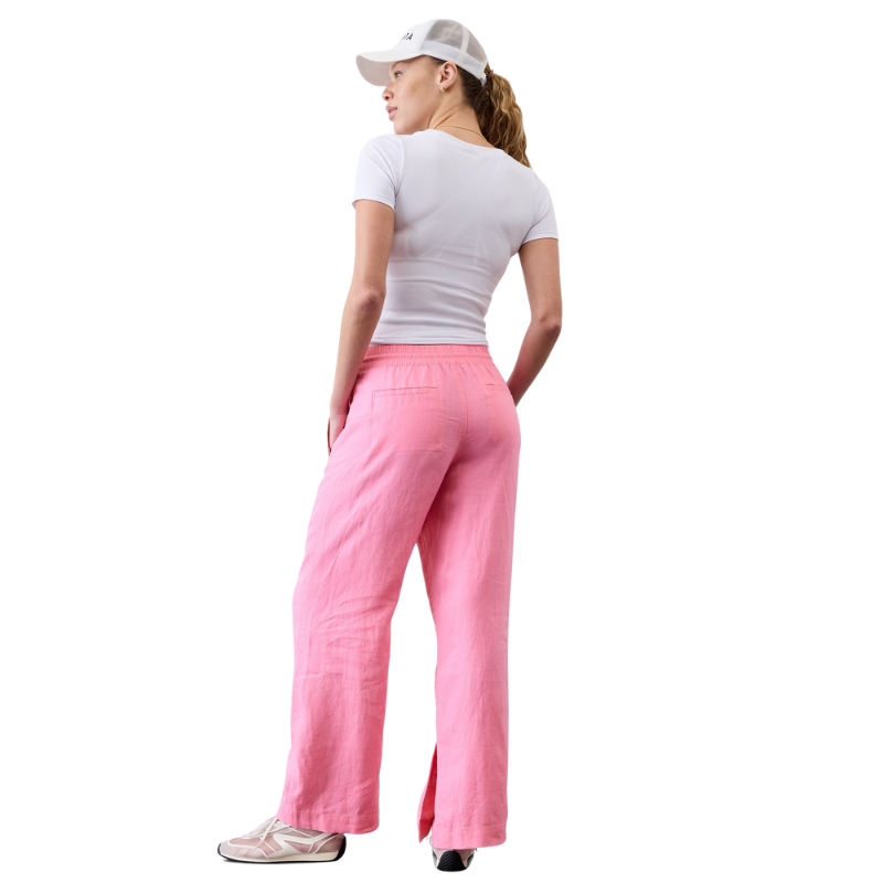 Retreat Linen High Rise Wide Leg Pant-My Comfy Pant