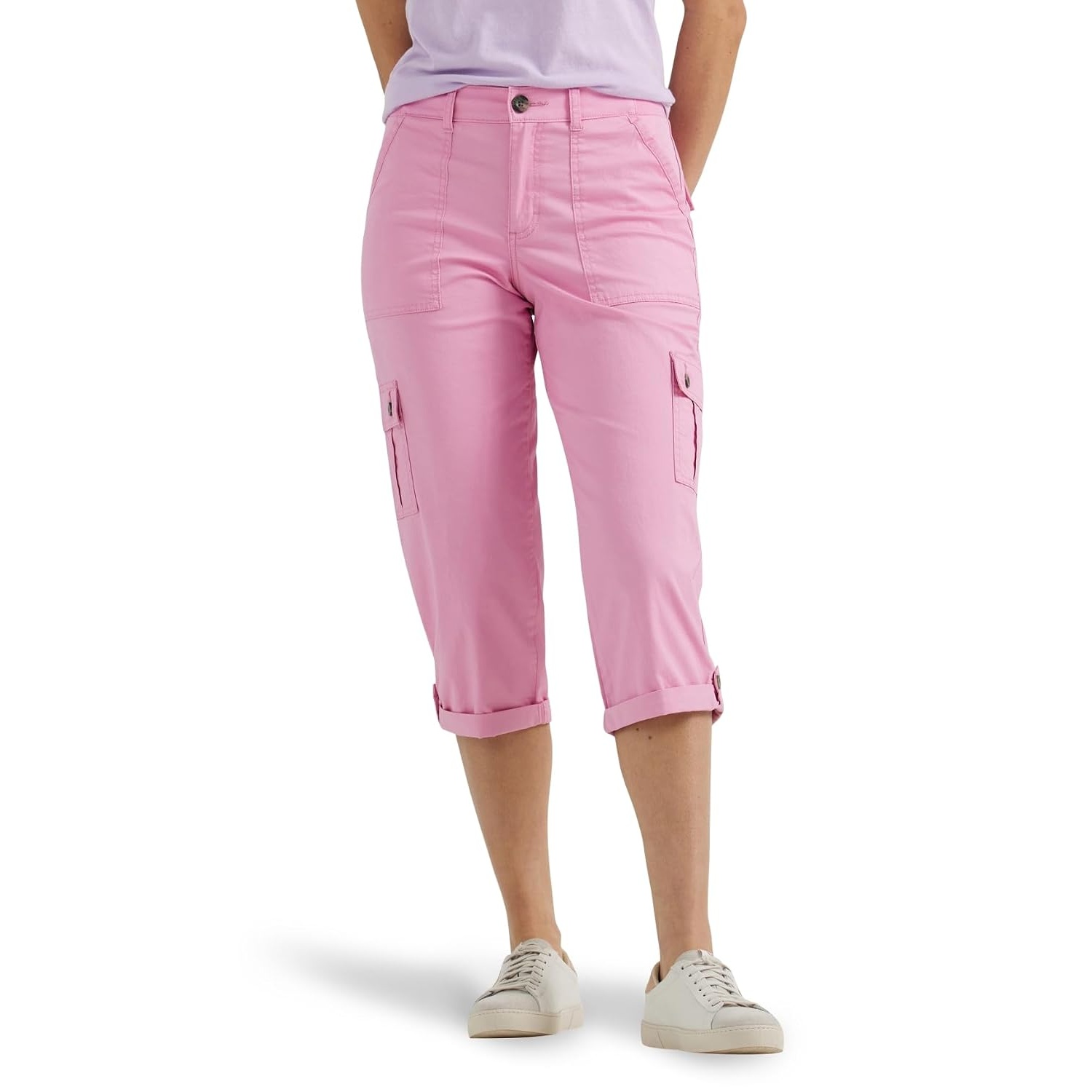 Comfy Cargo Capri Pants For Women