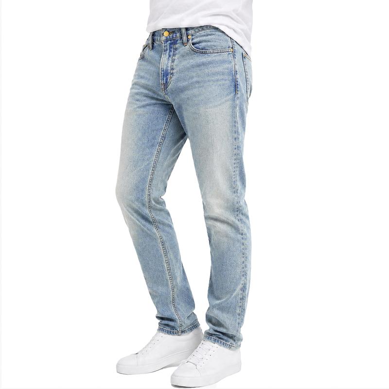 Straight Stretch Slim Classic Jeans For Men