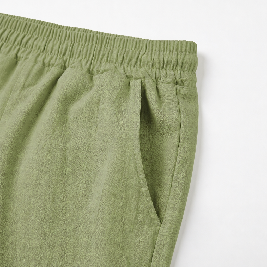 Casual Loose Wide Pants With Drawstring For Men