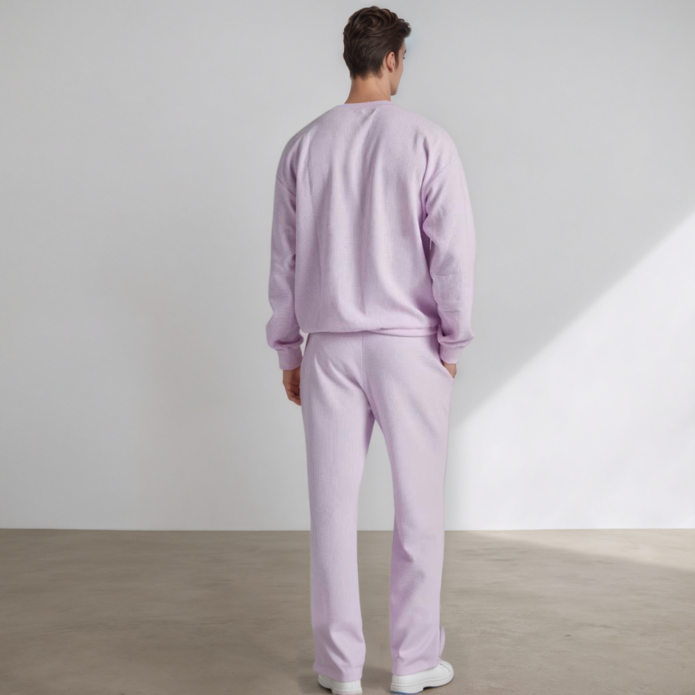 Waffle Knit Lounge Sweatpants