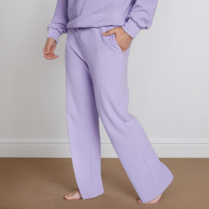 Waffle Knit Lounge Sweatpants