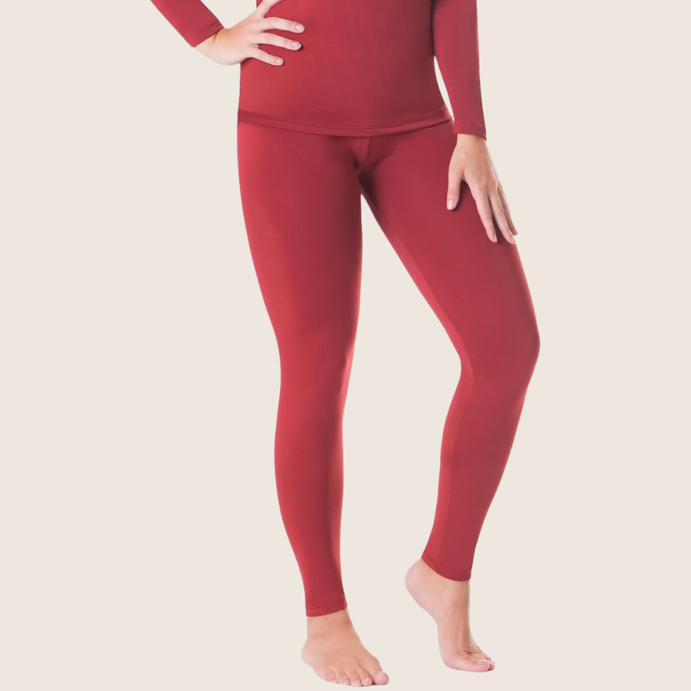 Women Insulated Thermal Leggings For Cold Weather And Skiing