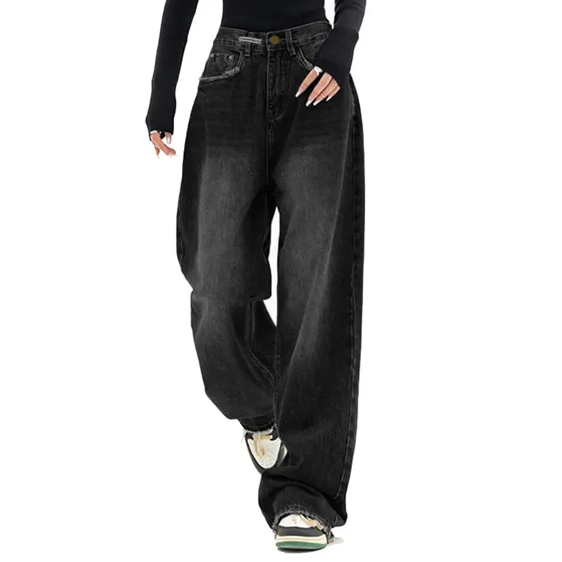 Women Baggy Denim Pants Casual Style