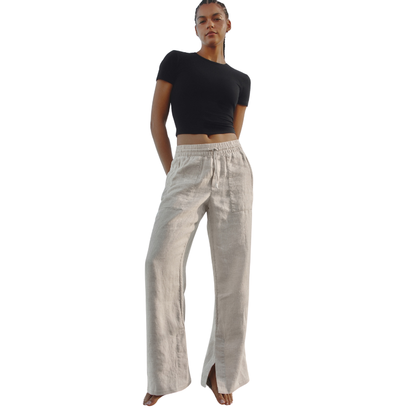Retreat Linen High Rise Pant-My Comfy Pant