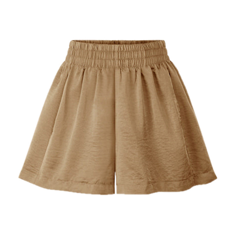 Ice Silk Wide Leg Thin Shorts-My Comfy PantIce Silk Wide Leg Thin Shorts - Image 5